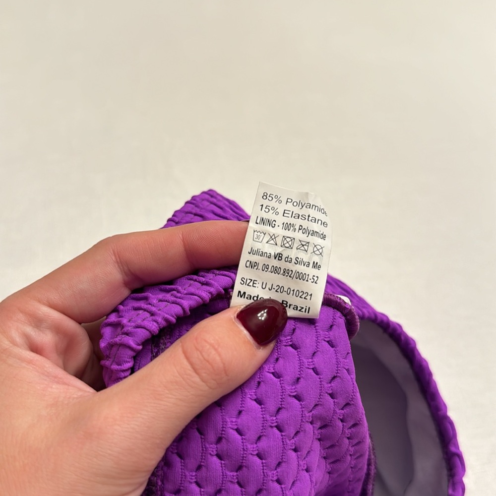 BOOTY BY BRABANTS CROCO SKIN SCOOP TOP - Picture 5 of 5